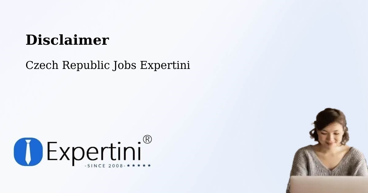 Disclaimer – Třebíč - Czech Republic Jobs Expertini