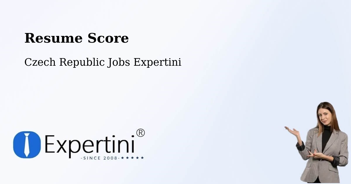 Resume Score & Job Description Match Tool – Třebíč - Czech Republic Jobs Expertini